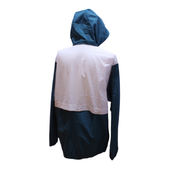 NWOT New Balance Athletics Windbreaker Mountain Teal Jacket - Picture 6 of 12